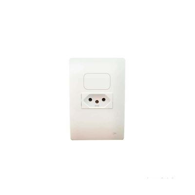 Interruptor-One-Touch-4x2-PAD-paralelo---tomada-10A-branco-ON