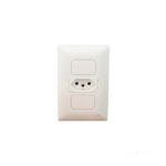 Interruptor-One-Touch-4x2-PAD-paralelo-duplo---tomada-20A-branco-ON
