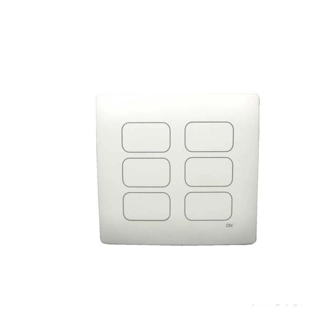 Interruptor-One-Touch-4x2--PAD-paralelo-sextuplo-3-3-branco-ON