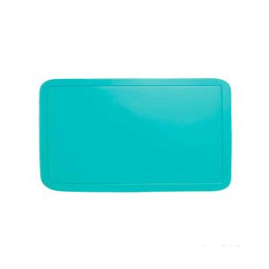 Joco americano avulso PVC retangular Color turquesa Copa e cia