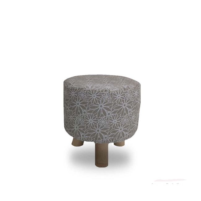Banco-de-madeira-redondo-almofadado-28cm-Deco-Flores-Coisas-e-Coisinhas