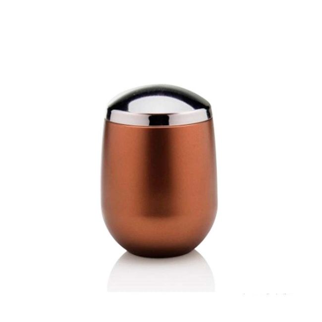Porta-algodao-para-bancada-cobre-fosco-Belly-Vintage-OU
