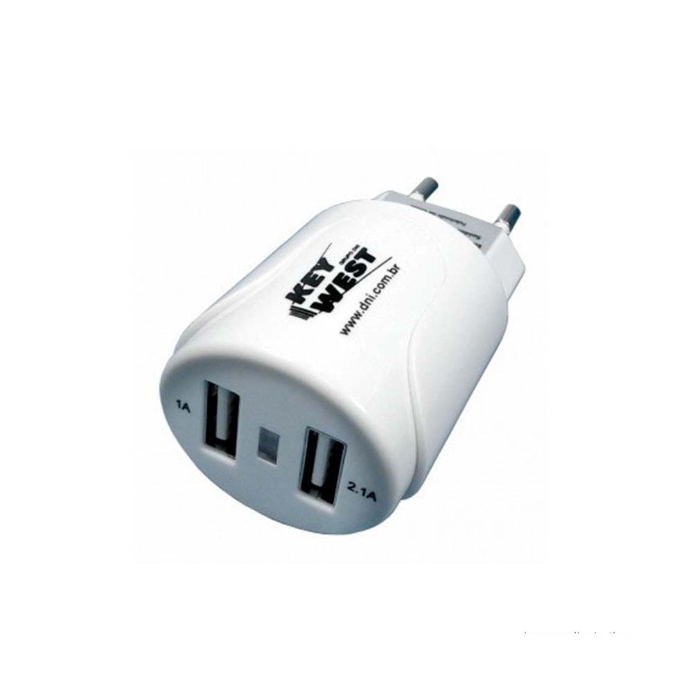 Carregador-USB-com-duas-entradas-bivolt-Key-West