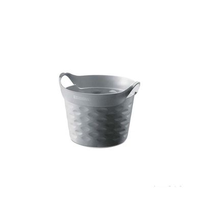 Cesto-organizador-circular-3L-plastico-chumbo-Sanremo