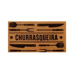 Capacho-churrasqueira-40x75cm-PVC-bege-Kapazi