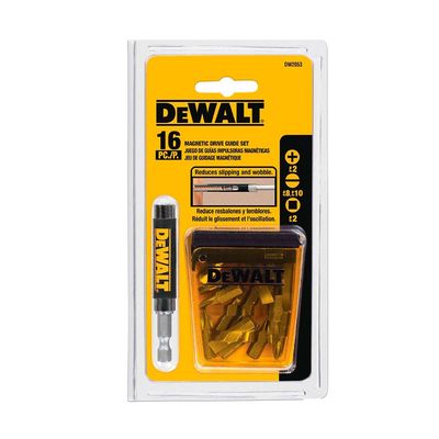 Jogo-para-parafusar-guia-magnetica-DW2053-16-pecas-Dewalt