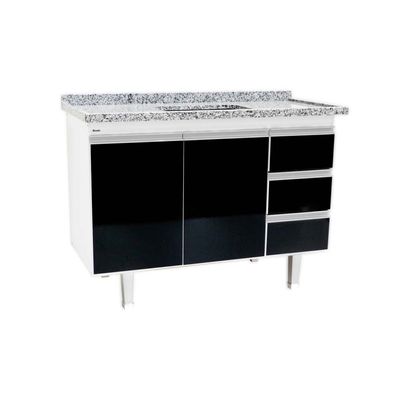 Gabinete-de-cozinha-Veneza-para-pia-120cm-branco-e-preto-Bonatto