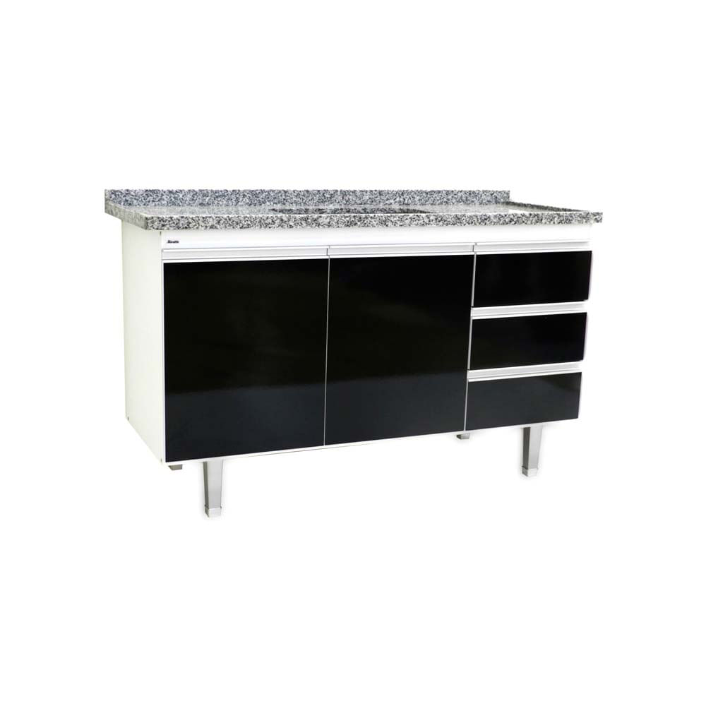 Gabinete-de-cozinha-Veneza-para-pia-150cm-branco-e-preto-Bonatto