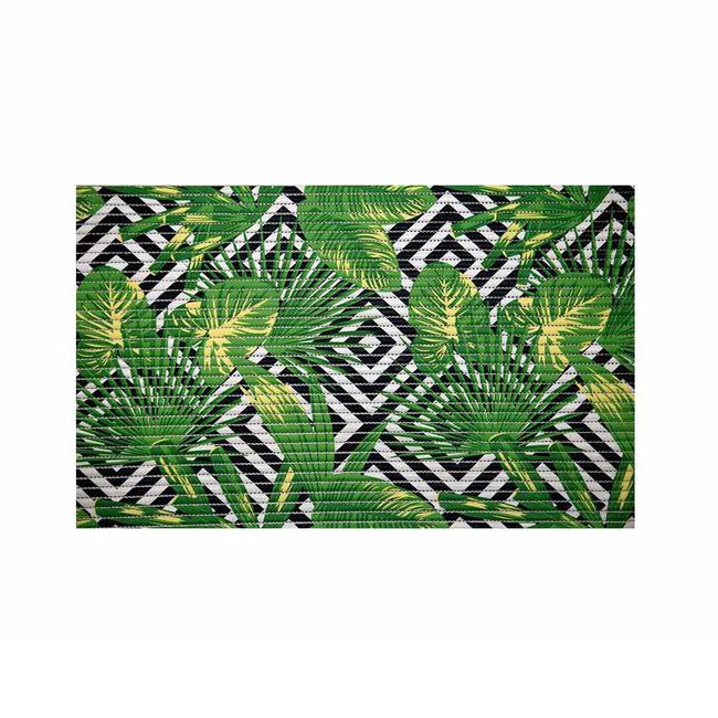 Passadeira-Jardim-Abstrato-43cm-x-130m-PVC-verde-Tropical-Kapazi