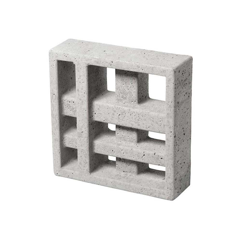 Elemento-vazado-Cobogo-Mariah-concreto-30x30x9cm-cinza-Ecobloco