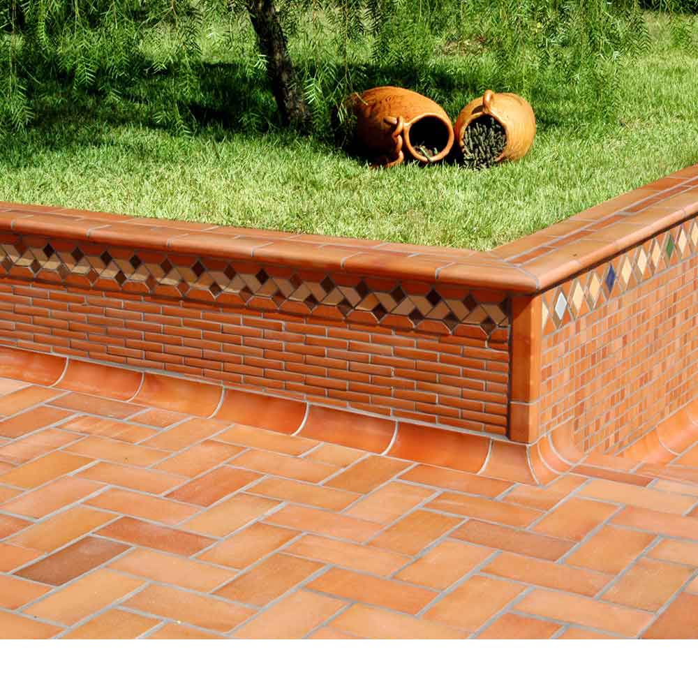 Canto reto 24x5cm Fênix