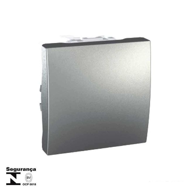 Modulo-para-interruptor-bipolar-paralelo-Unica-Prime-2-modulos-10A-250V-aluminio-Schneider