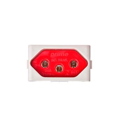 Modulo-para-tomada-Decor-2P-T-20A-250V-PRM04741-vermelho-Schneider