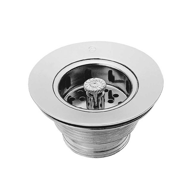 Válvula de escoamento 250 para pia americana 3.1/2" x 1.1/2" cromado Esteves