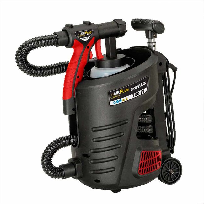 Air Plus Spray para pintura 700W 220V preto Schulz