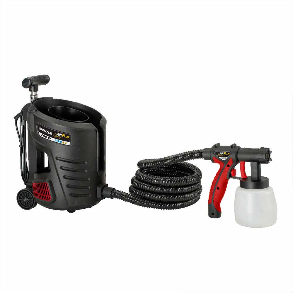 Air Plus Spray para pintura 700W 220V preto Schulz