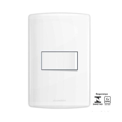 Conjunto-Bianco-Pro-4x2-interruptor-paralelo-85128-branco-Alumbra