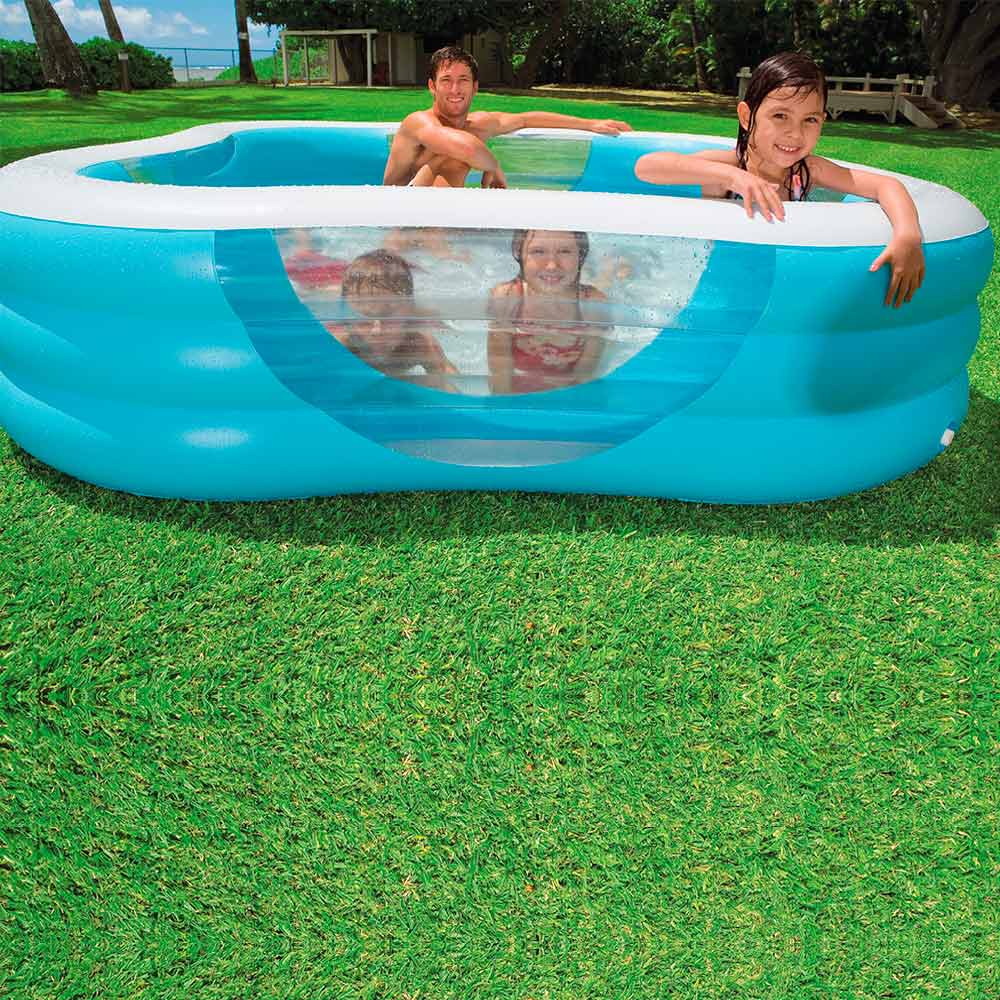Piscina Familiar com janelas 1.215 litros Intex
