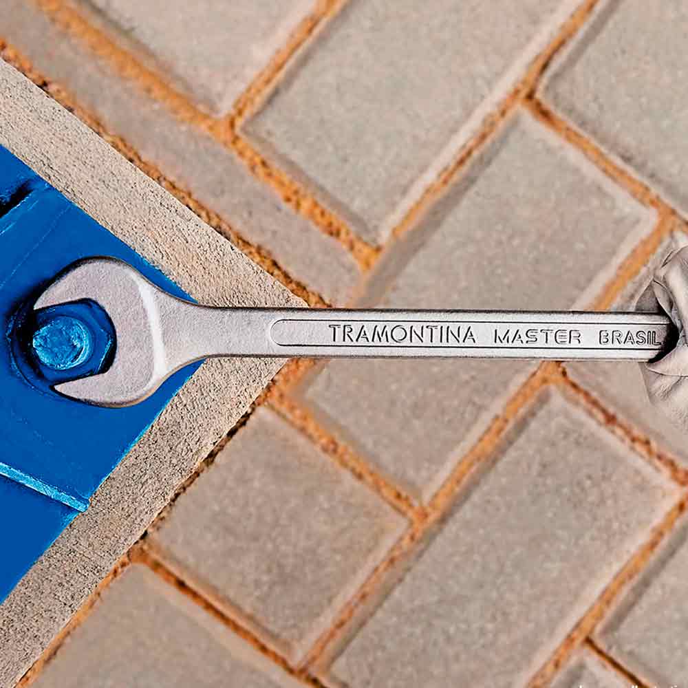 Chave Combinada Com Pescoço 12mm Forjada Em aço Especial Cromada 42246112 Tramontina