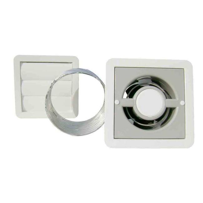 Renovador de Ar Ventokit 80 bivolt branco e cinza Westaflex