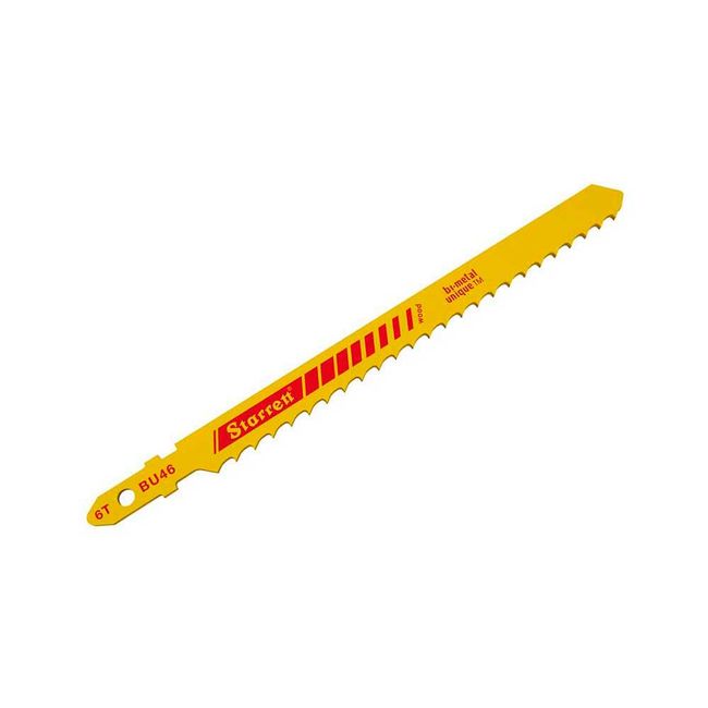 Lâmina de serra tico-tico para madeira 105x9,5x1,27mm 6 dentes BU46-2 Starret