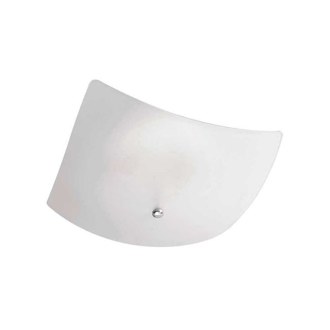 Plafon 37x37cm para lâmpada E27 Malaga 100W fosco Pantoja