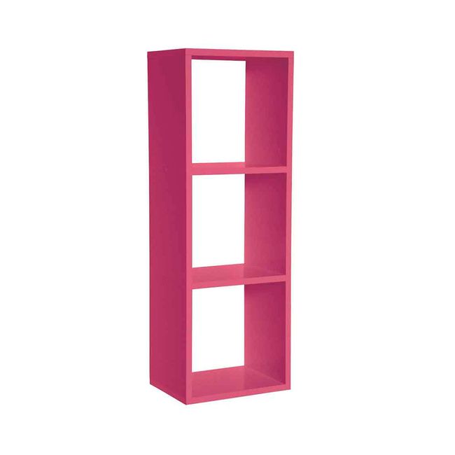 Nicho Kids em MDF 80cmx28x20 rosa Prat-K