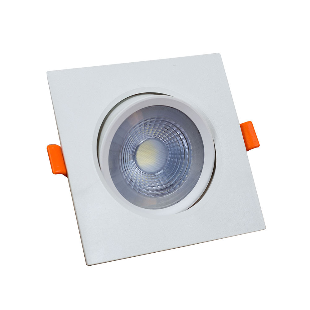 Spot-de-embutir-base-quadrada-Easy-LED-com-driver-5W-3000K-branco-Bronzearte