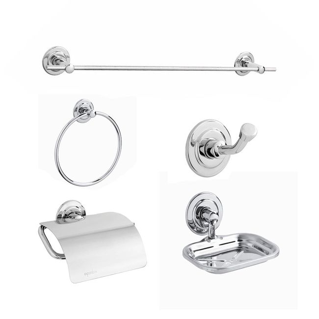 Kit de acessórios para banheiro Premier 5 peças 340009 Expambox