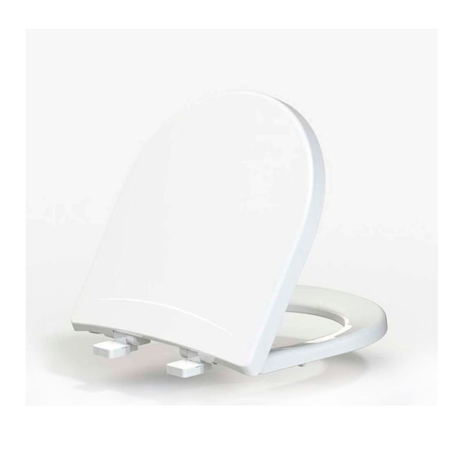 Assento sanitário soft close Riviera Evolution branco Tupan