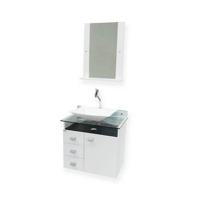 Gabinete-de-banheiro-com-cuba-e-espelheira-Classic-39x68cm-branco-e-preto-Bonatto