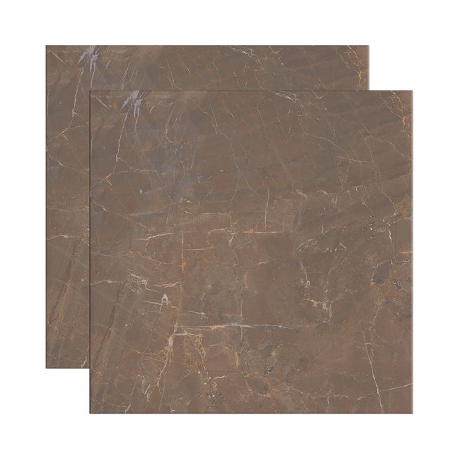 Porcelanato-Marble-Sorrento-polido-retificado-120x120cm-marrom-Incepa