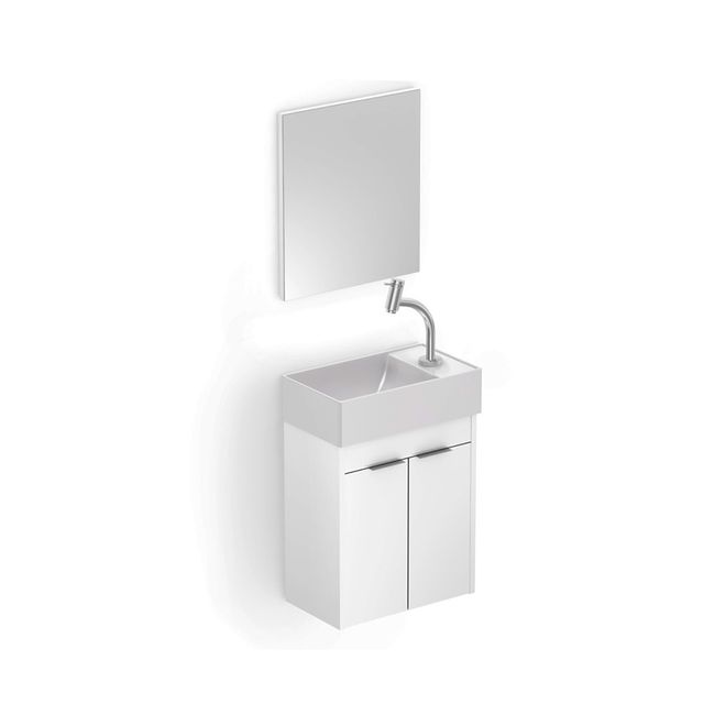 Gabinete-para-banheiro-com-lavatorio-e-espelheira-Saveiro-22x40cm-branco-Celite