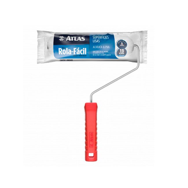 Rolo de Pintura Rola Fácil 15CM Atlas