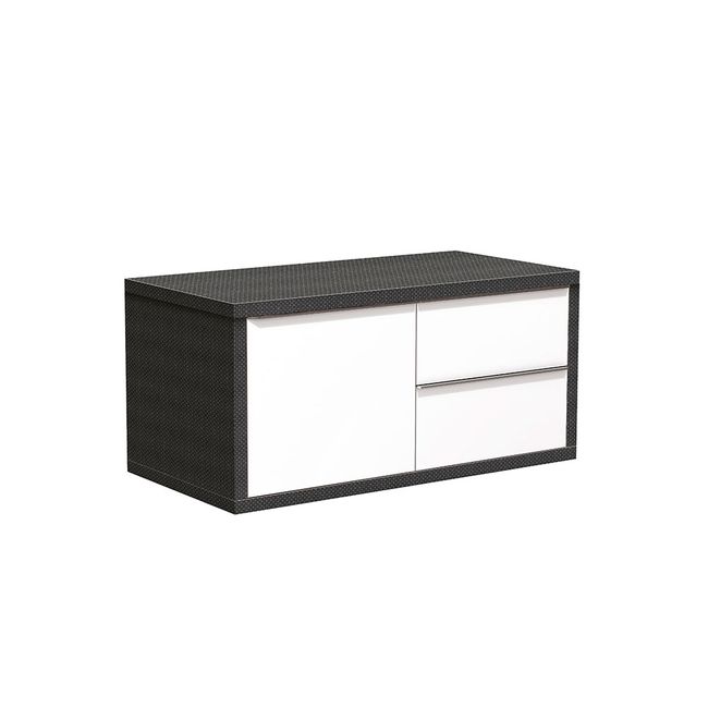 Armario-aereo-com-uma-porta-e-duas-gavetas-Pro-80-38x80cm-grafen-Bumi