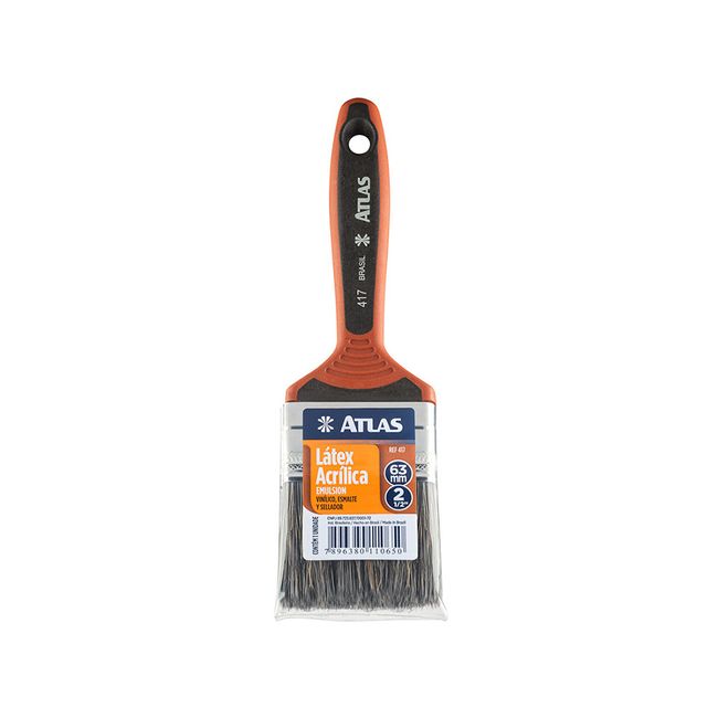 Trincha Dupla para Pintura Latexacril 2 1/2 Atlas