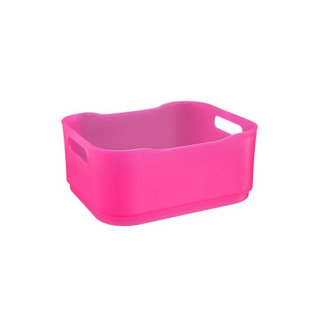 Cesta pequena Fit rosa Brinox