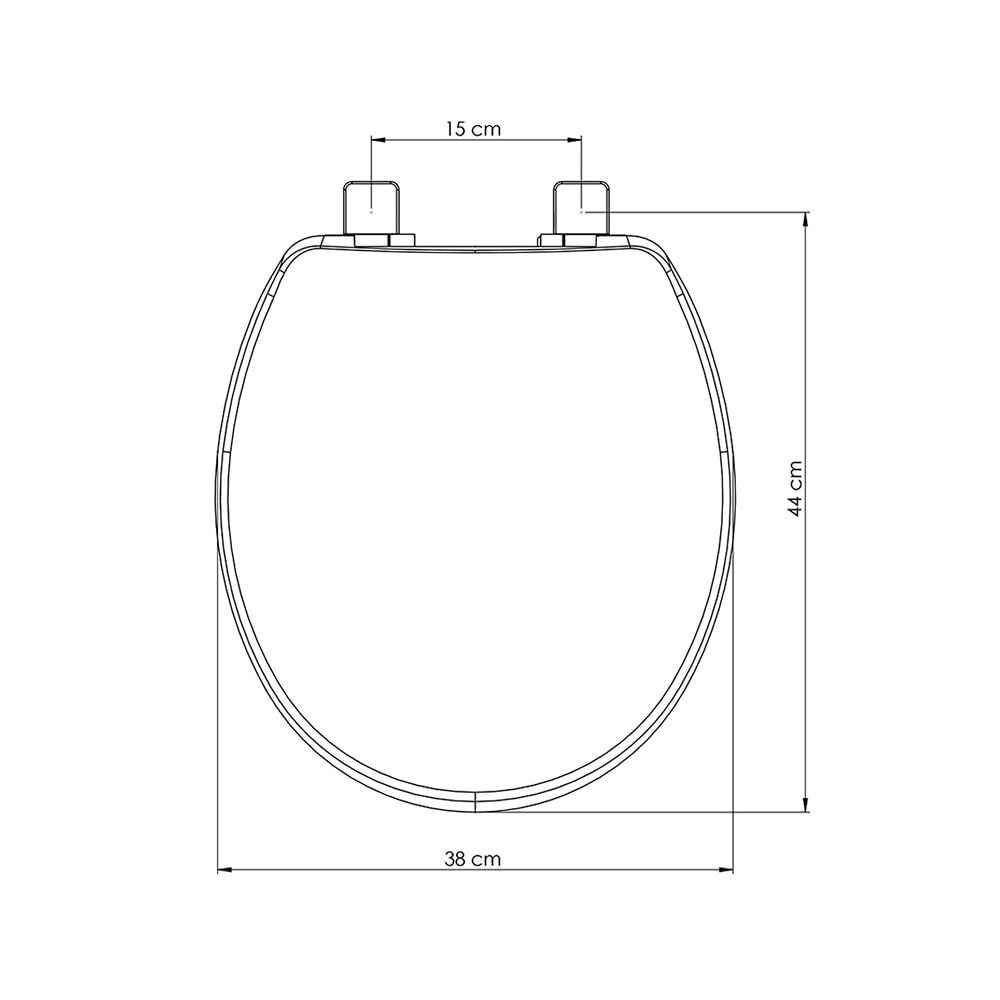 Assento Sanitário Universal Tupan Solution Plástico Soft Close Branco