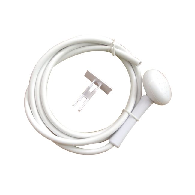 Ducha manual Kit Shower cromado branca Hydra Corona