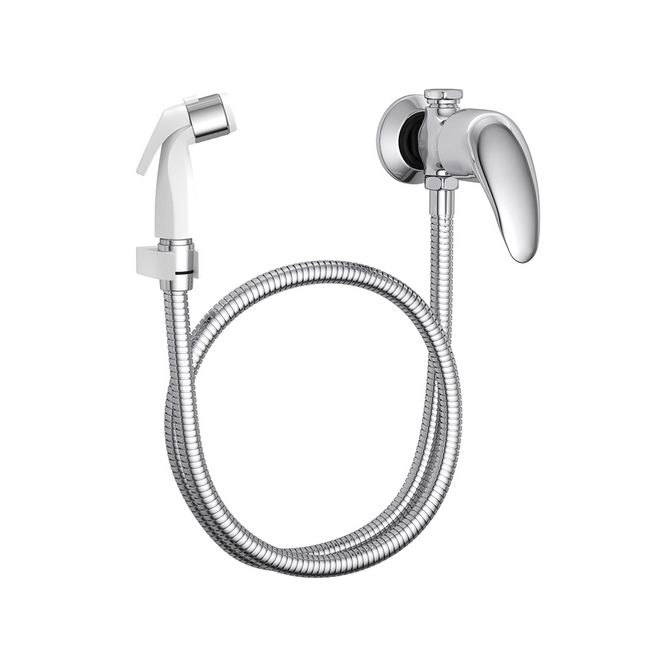 Ducha Higiênica Com Registro E Derivação Smart Cromado Deca