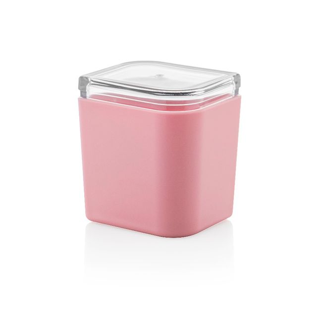Porta-algodao-de-bancada-rosa-quartzo-Petala--Ou
