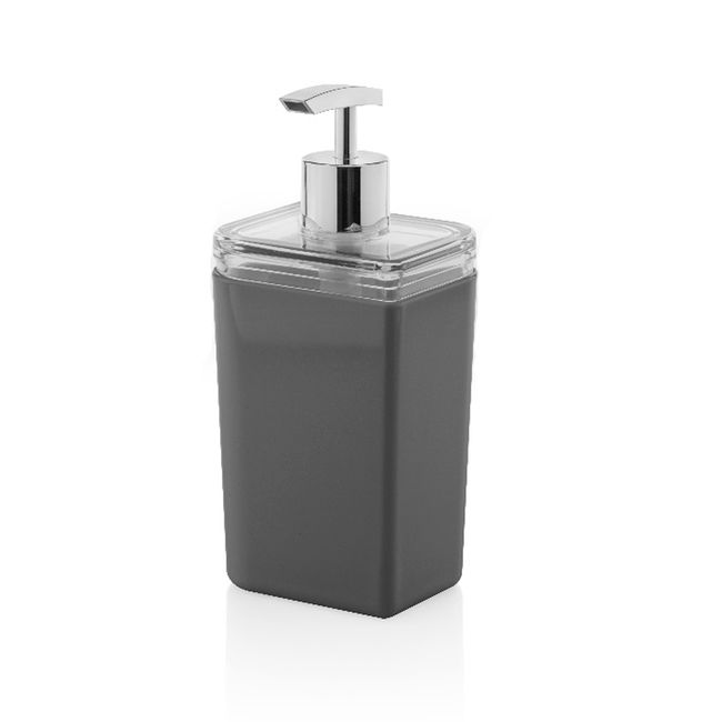 Porta-sabonete-liquido-de-bancada-estireno-chumbo-Petala-Ou