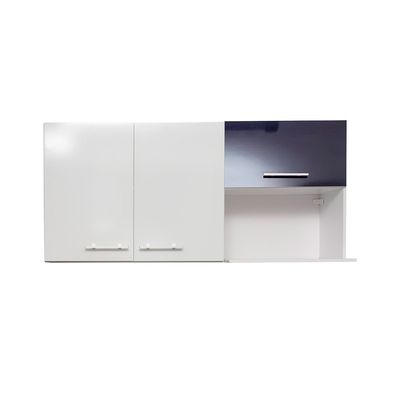 Armario-de-cozinha-Lyon-3-portas-branco-e-preto-Bonatto