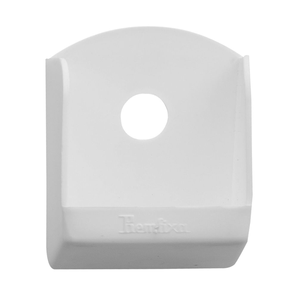 Porta pó branco Bemfixa