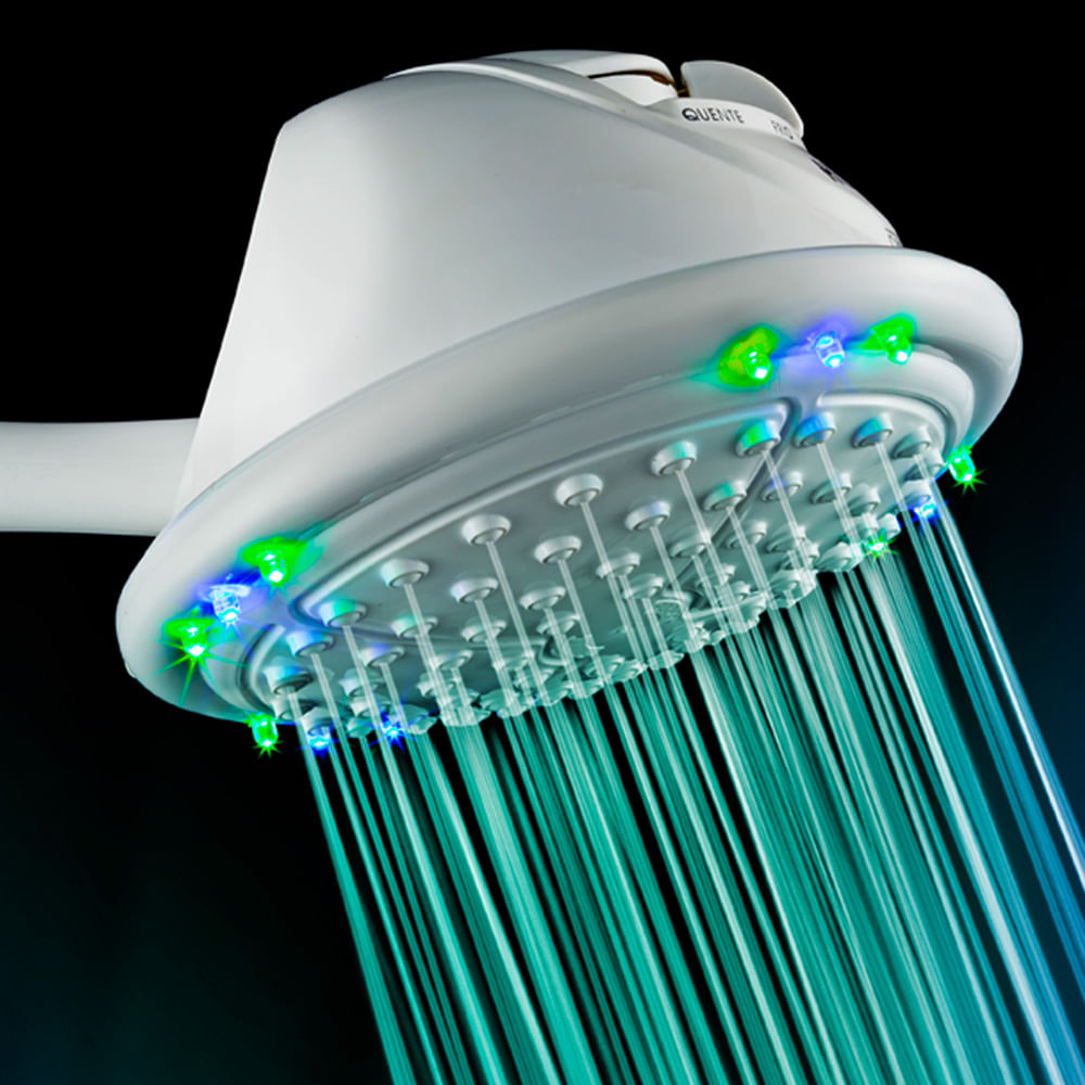 Chuveiro elétrico Hiper Ducha Color AZ / VD 220V 6800W branco Cardal