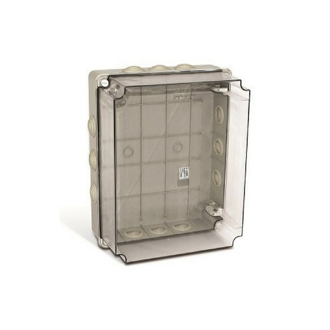 Caixa De Passagem Tampa Transparente 154x110x70 Ip55 Steck