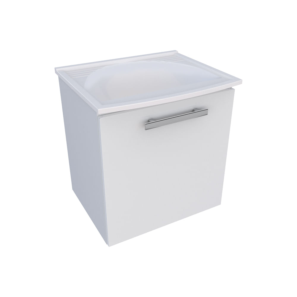 Gabinete-suspenso-de-lavanderia-com-tanque-Venus-50x40cm-branco-Cozimax-1602950