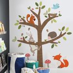 Adesivo-de-parede-Arvore-do-Bosque-131x82cm-Grudado-1604970