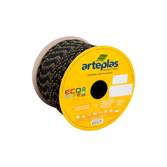 Corda multiuso  preta sortida Eco Rope Arteplás (vendida por metro linear)