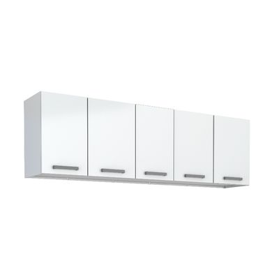 Armario-aereo-Eros-Flat-5-portas-200cm-branco-Cozimax-1607693